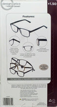 Load image into Gallery viewer, Design Optics by Foster Grant Full Frame Classic Reading Glasses 3 Pack
