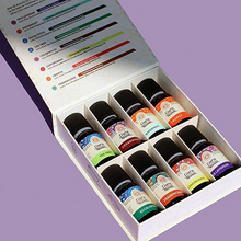 Load image into Gallery viewer, GuruNanda (Set of 8) 100% Pure Essential Oils - Aromatherapy Oils for Diffusers
