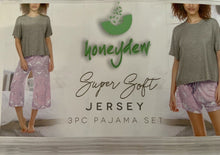 Load image into Gallery viewer, Honeydew Women&#39;s Super Soft Jersey 3-Piece Pajama Set
