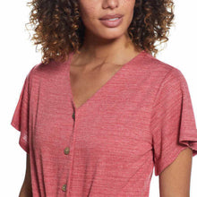 Load image into Gallery viewer, Weatherproof Vintage Woman&#39;s Tie Front Blouse
