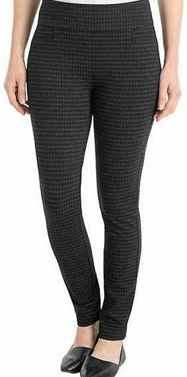 Dalia Womens Pull-on Ponte Pant with Built-in Tummy Control Panel