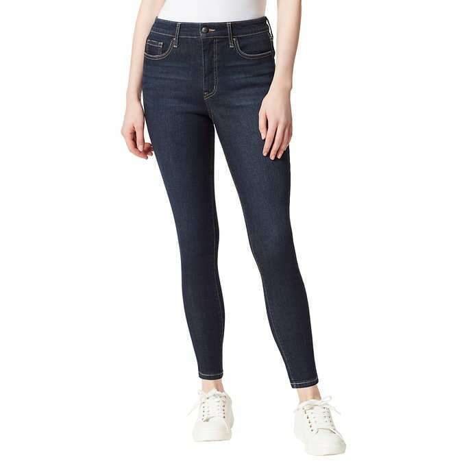 Jessica Simpson Ladies' High Rise Ankle Length Skinny Jeans