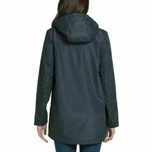 Load image into Gallery viewer, Weatherproof Women&#39;s Snap Up Rain Jacket Zippered Pocket
