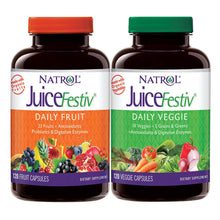 Load image into Gallery viewer, Natrol JuiceFestiv Daily Fruit &amp; Veggie, 240 Capsules
