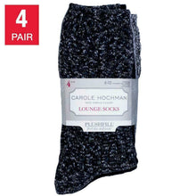 Load image into Gallery viewer, Carole Hochman, 4-Pair - Ladies&#39; Lounge Casual Crew Socks Size 4-10
