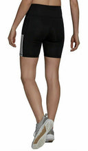 Load image into Gallery viewer, Adidas Womens 3 Stripe High Waist Yoga/Bike Shorts
