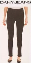 Load image into Gallery viewer, DKNY Women&#39;s Black Dress Pants Pointe Slacks Pull On Stretch M
