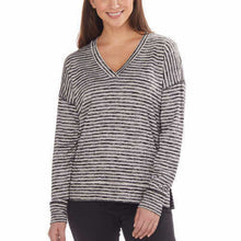 Load image into Gallery viewer, Kirkland Signature Women&#39;s Long Sleeve V-Neck Relaxed Top
