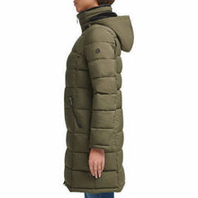 Load image into Gallery viewer, Andrew Marc Ladies&#39; Long Stretch Parka Coat Fur Lined Hood Jacket
