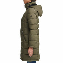 Load image into Gallery viewer, Andrew Marc Ladies&#39; Long Stretch Parka Coat Fur Lined Hood Jacket. Notag
