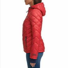 Load image into Gallery viewer, Tommy Hilfiger Womens Packable Hooded Puffer Jacket
