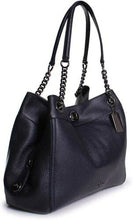 Load image into Gallery viewer, COACH Turnlock Edie Dk/Navy One Size
