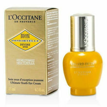 Load image into Gallery viewer, L&#39;Occitane Immortelle Divine Eyes Ultimate Youth Eye Cream 0.5 fl oz

