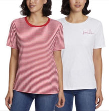 Load image into Gallery viewer, Ella Moss Womens Flattering Fit Ultra Soft Perfect Tee, 2-Pack
