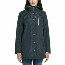 Load image into Gallery viewer, Weatherproof Women&#39;s Snap Up Rain Jacket Zippered Pocket
