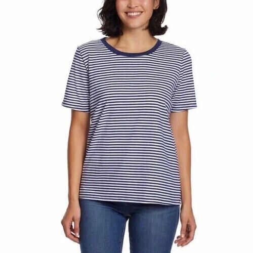 Ella Moss Womens Flattering Fit Ultra Soft Perfect Tee 1 Pk