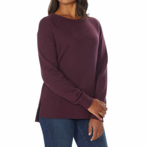 Kirkland Signature Ladies Fleece Crewneck Sweatshirt Pullover