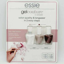 Load image into Gallery viewer, Essie Gel Couture - 2 Step Longwear Nail - Salon Quality 3x 0.46 fl oz
