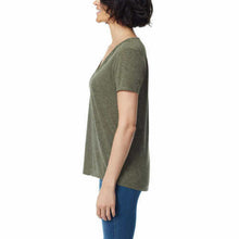 Load image into Gallery viewer, Ella Moss Ladies&#39; V-Neck Short Sleeve Lace Top
