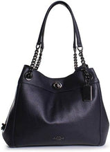 Load image into Gallery viewer, COACH Turnlock Edie Dk/Navy One Size
