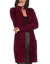 Load image into Gallery viewer, Matty M Ladies&#39; Chenille Comfy Cardigan
